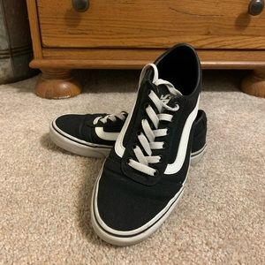 Black old school vans